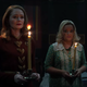 Zelda (Miranda Otto) and Hilda (Lucy Davis) struggle to figure out who to pray to.